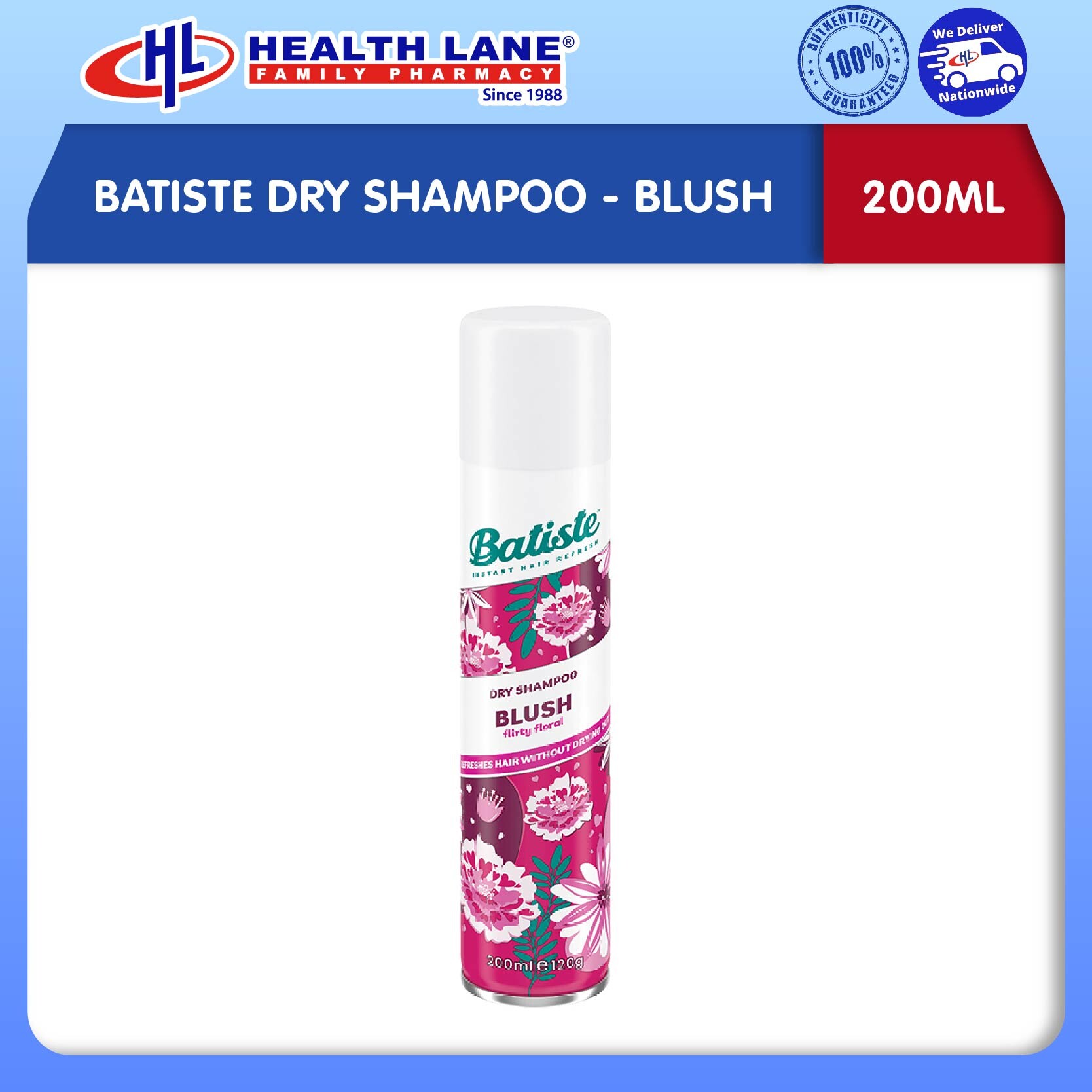 BATISTE DRY SYAMPU (200ML) - BLUSH